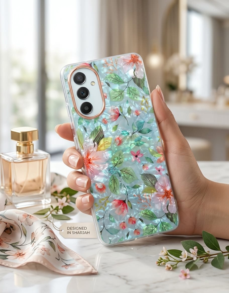 Mother of Pearl Pressed Flower Phone Case - Elite Phones