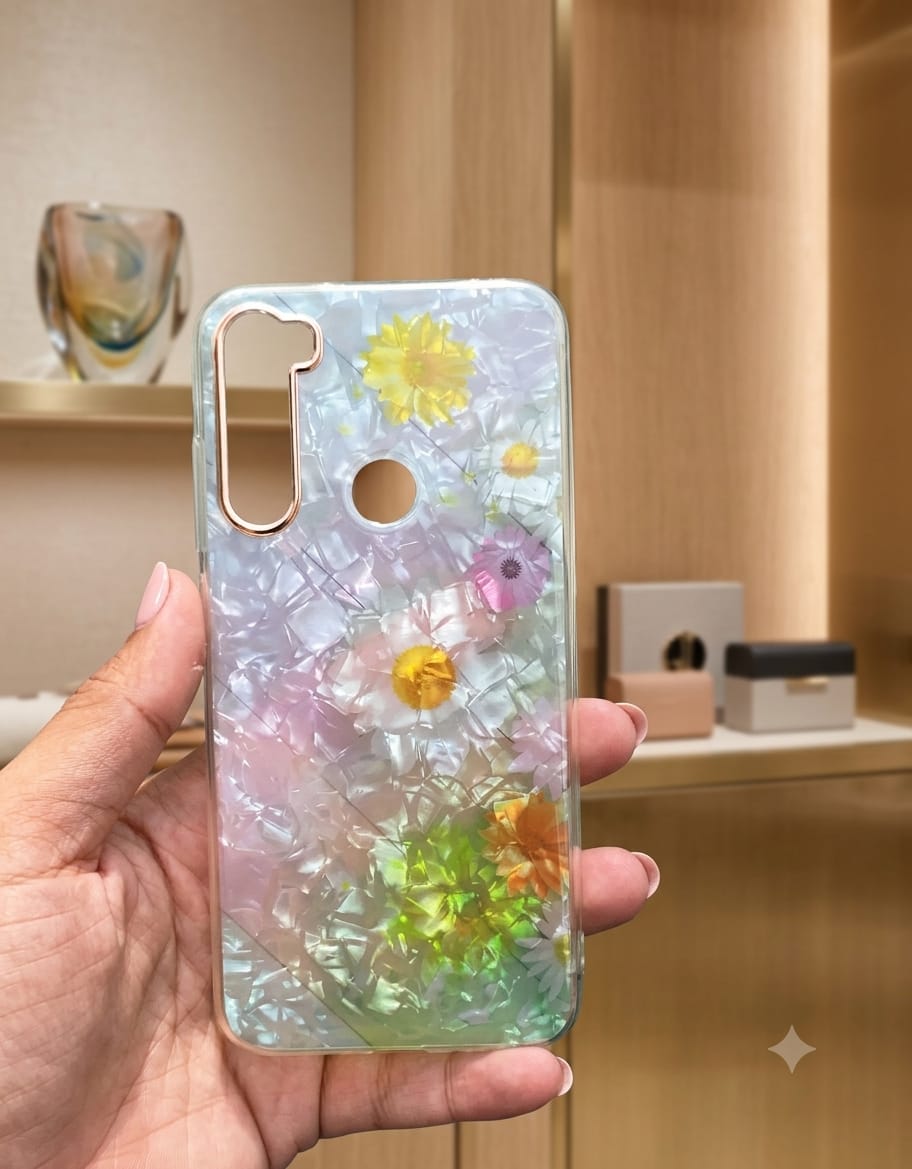 Mother of Pearl Pressed Flower Phone Case - Elite Phones