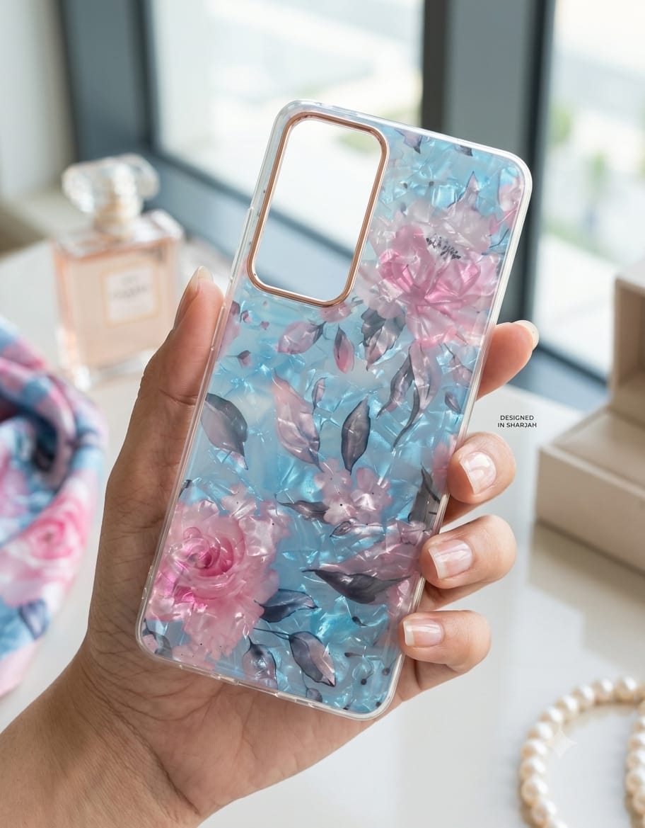 Mother of Pearl Pressed Flower Phone Case - Elite Phones