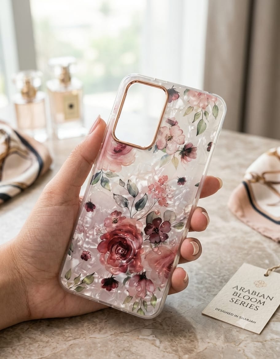 Mother of Pearl Pressed Flower Phone Case - Elite Phones