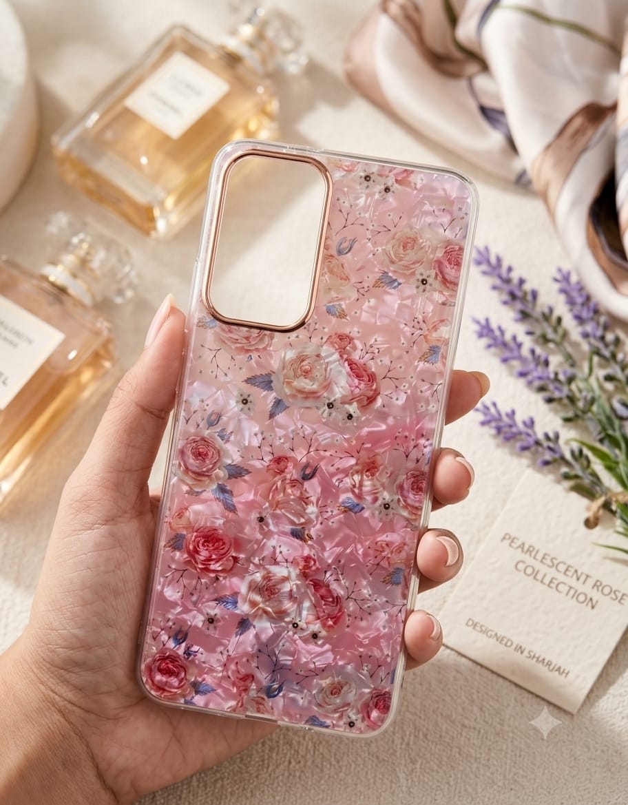Mother of Pearl Pressed Flower Phone Case - Elite Phones