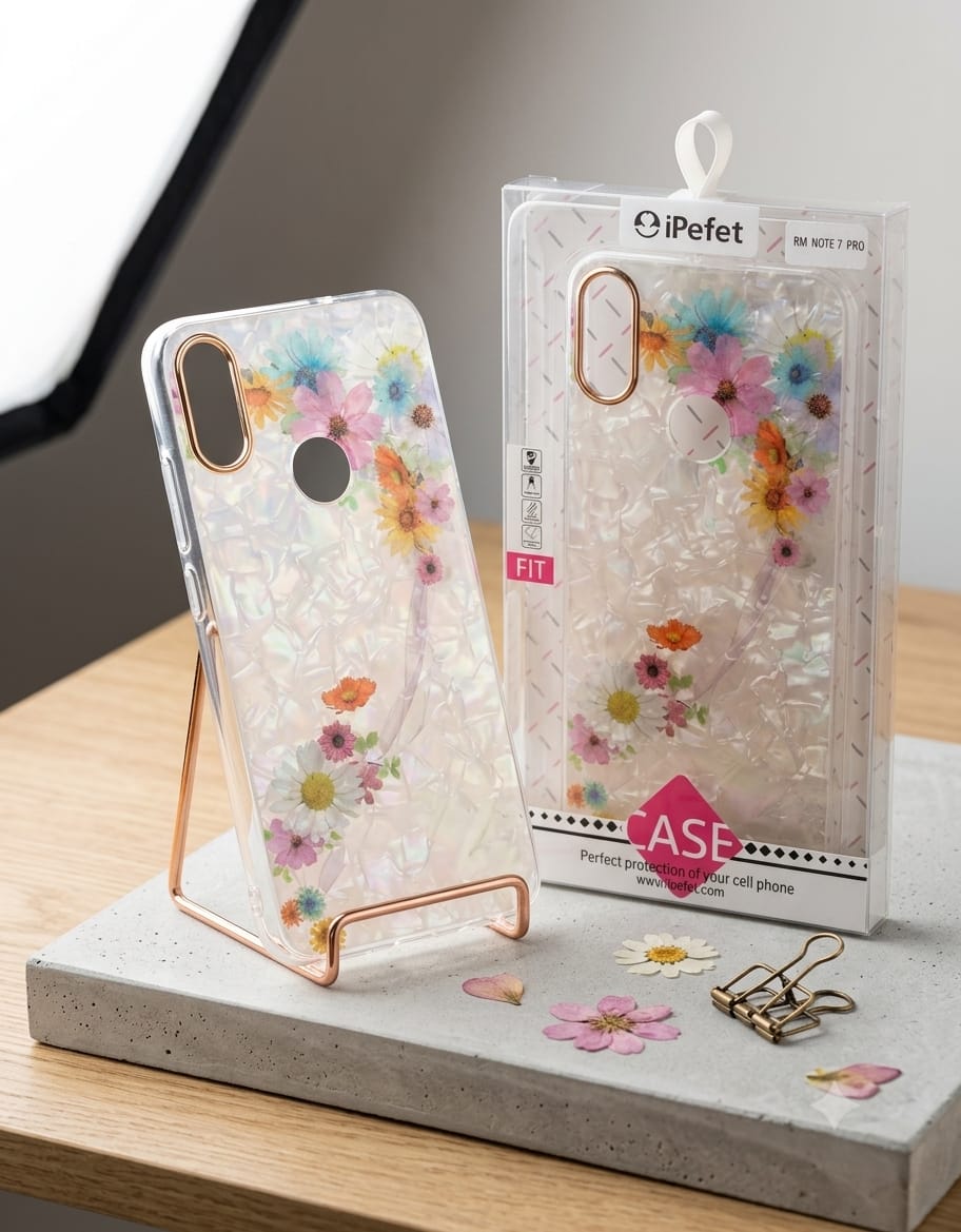 Mother of Pearl Pressed Flower Phone Case - Elite Phones