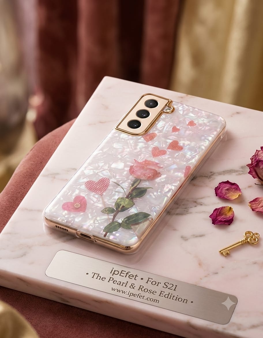 Mother of Pearl Pressed Flower Phone Case - Elite Phones