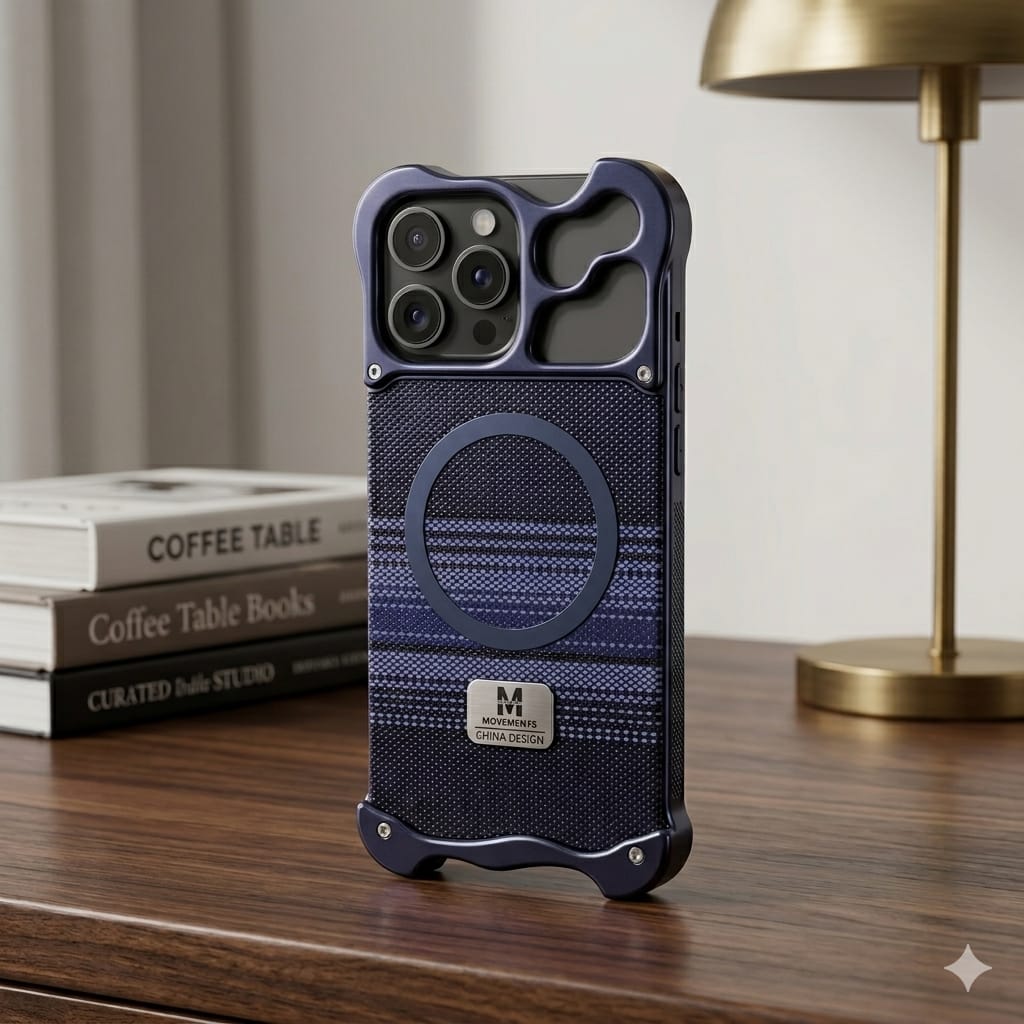MOVEMENFS Cyberpunk Mecha MagSafe Armor Case - Elite Phones