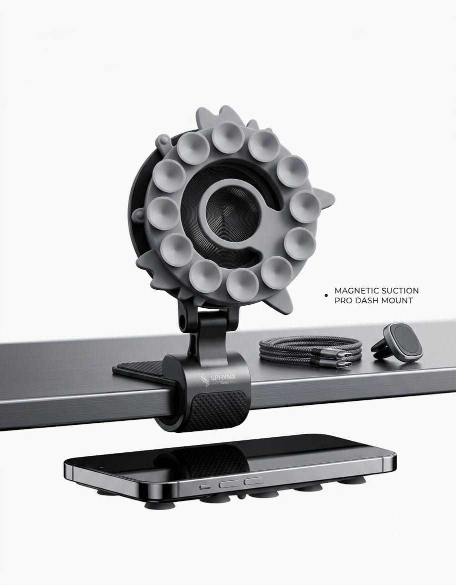 Octopus-Style Silicone Suction Mount Accessory - Elite Phones