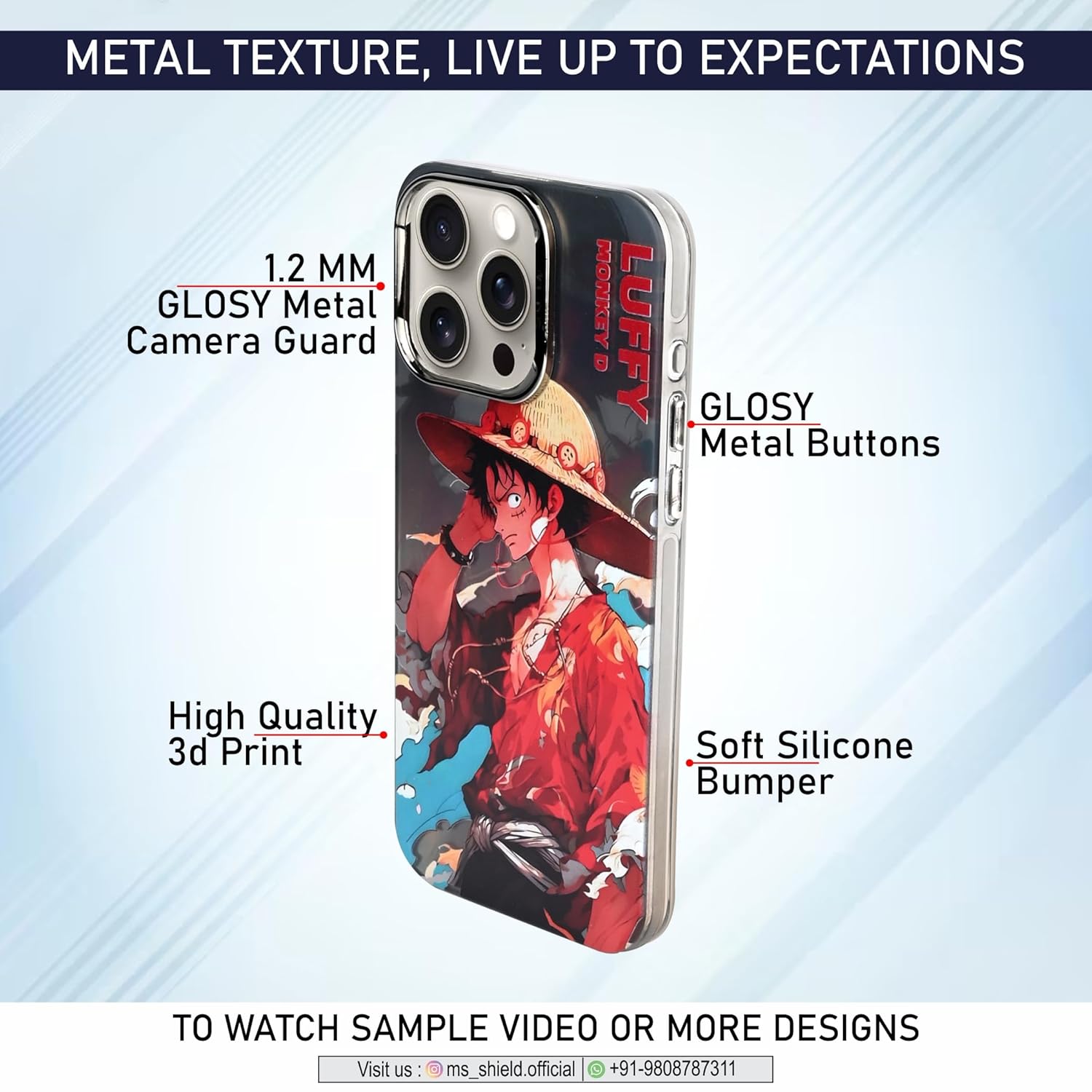 One Piece Luffy Holding Hat - Elite Phones