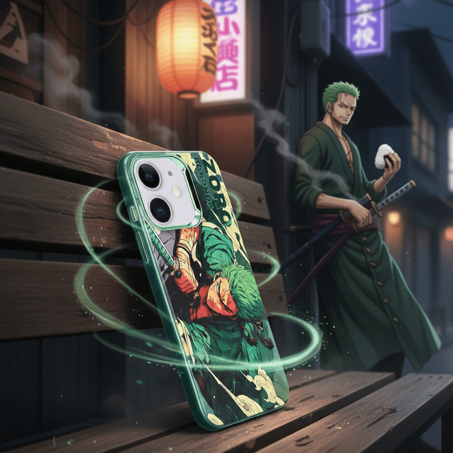 One Piece Zoro Attacking Side - Elite Phones