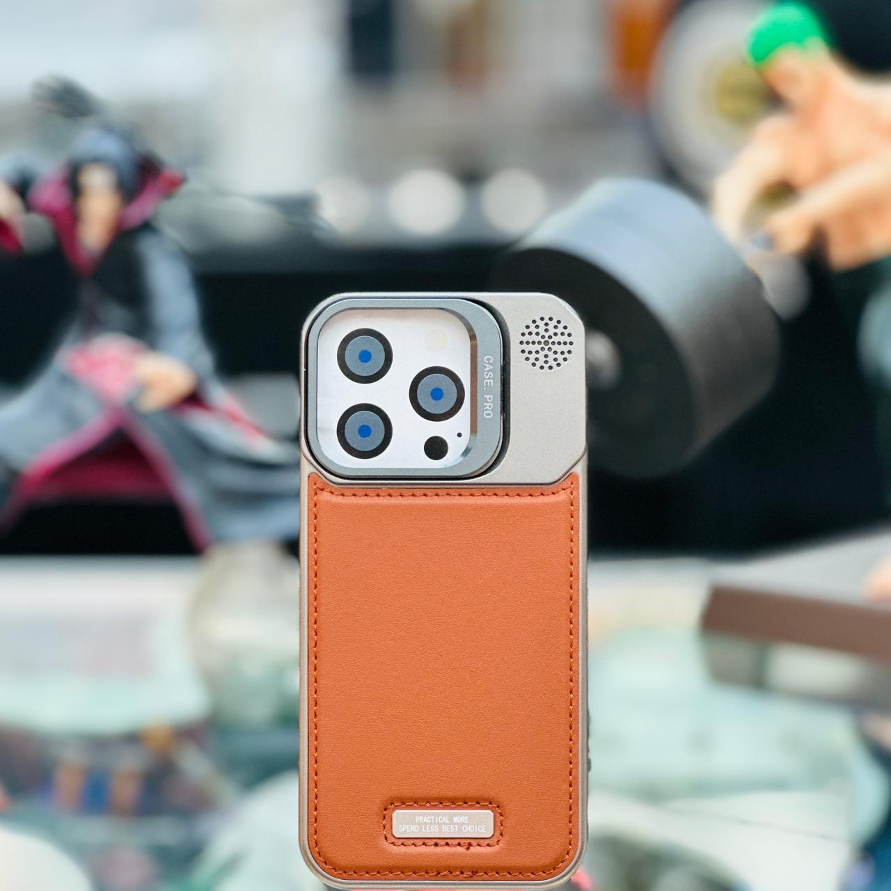 Perfume Leather Case With Camera Stand - Elite Phones