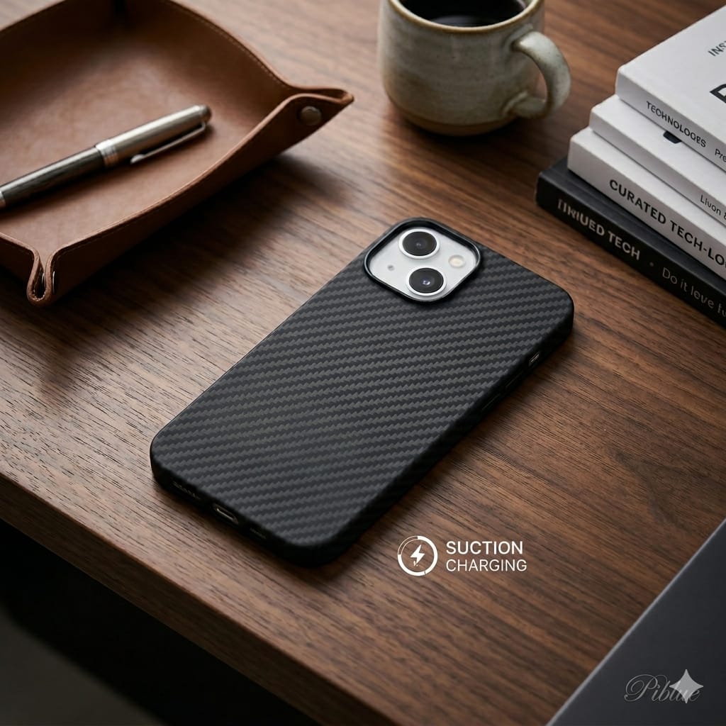 Piblue Carbon Texture Case - Elite Phones