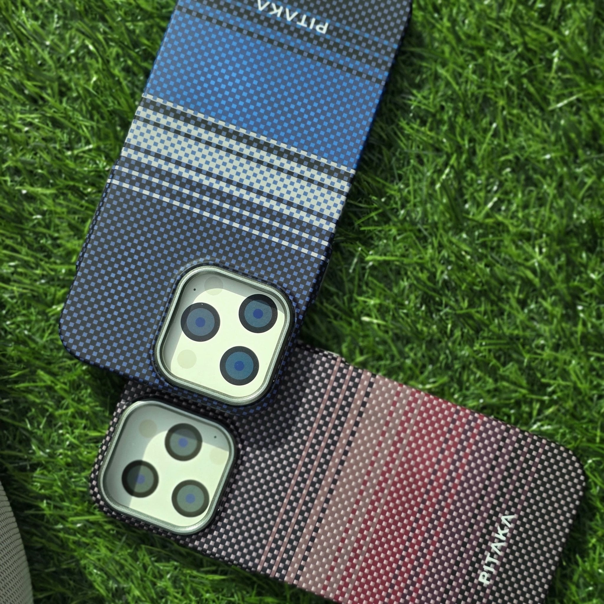 Pitaka Magsafe Slim Case Colorful Lines - Elite Phones