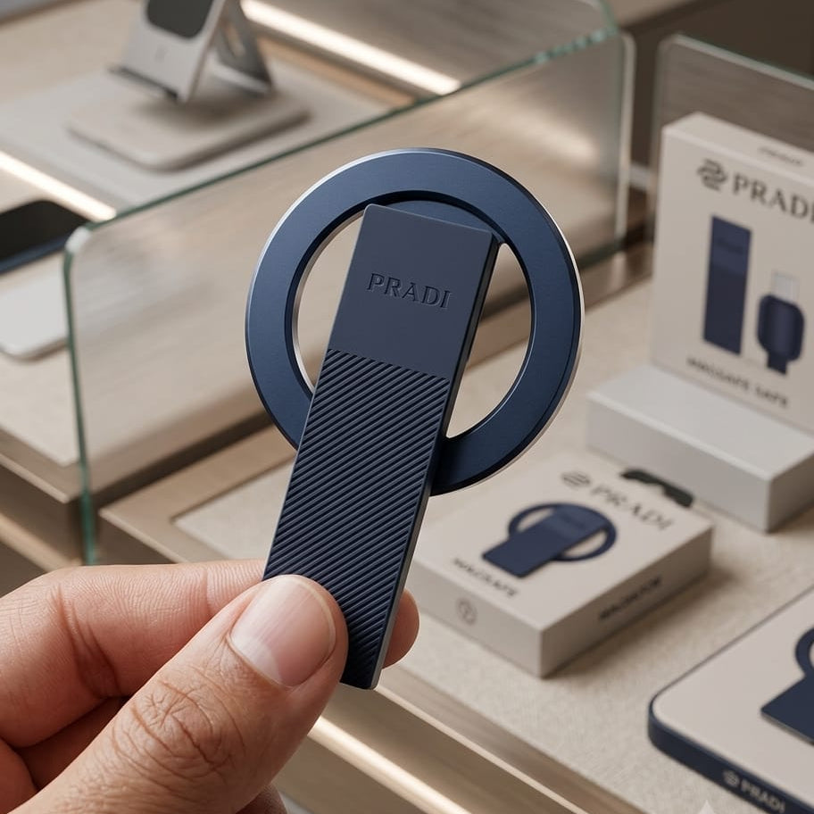 PRADI Magnetic Phone Ring Grip & Kickstand - Elite Phones