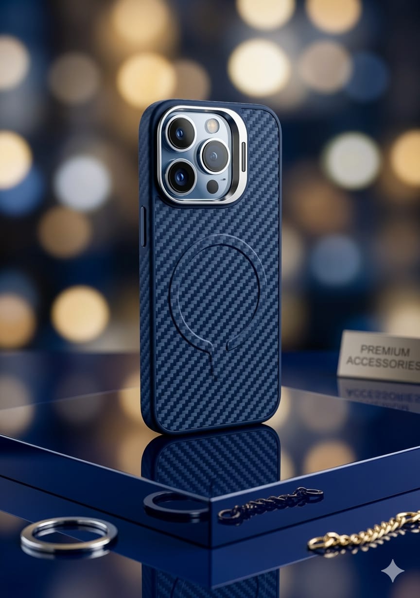 Premium Carbon Fiber MagSafe Protective Case - Elite Phones