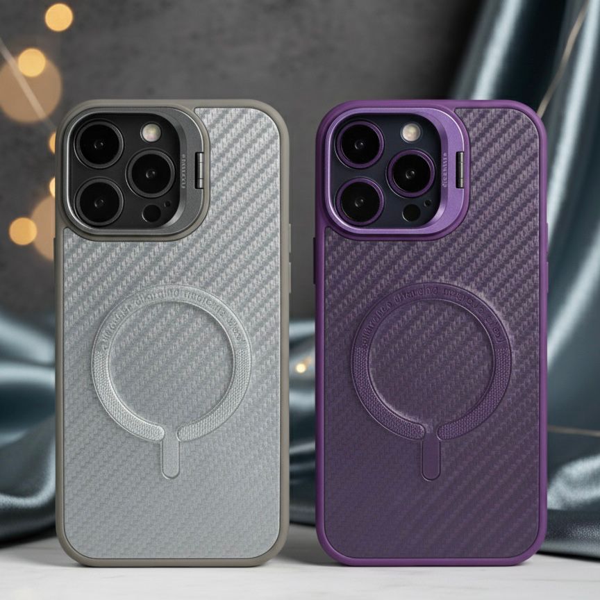 Premium Carbon Fiber MagSafe Protective Case - Elite Phones