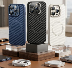 Premium Carbon Fiber MagSafe Protective Case - Elite Phones