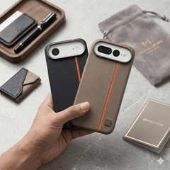 Premium Leather Case - Luxury Edition with Camera Protection - Elite Phones