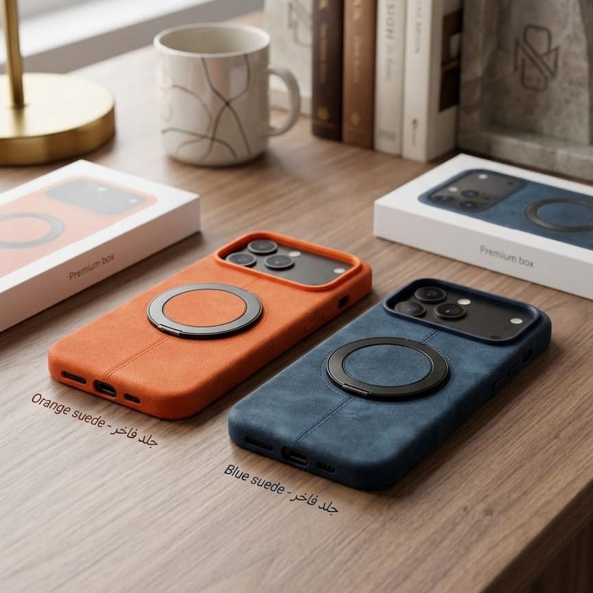 Premium Magnetic Leather Case with MagSafe Compatibility - Elite Phones