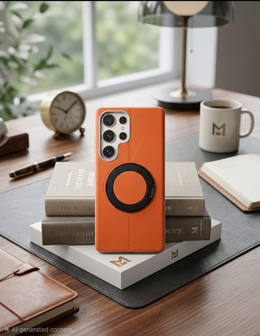 Premium Magnetic Leather Case with MagSafe Compatibility - Elite Phones