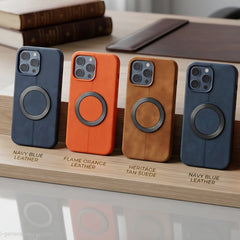 Premium Magnetic Leather Case with MagSafe Compatibility - Elite Phones