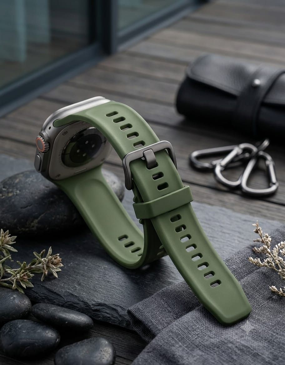 Premium Soft Silicone Sports Band for Smartwatches - Elite Phones