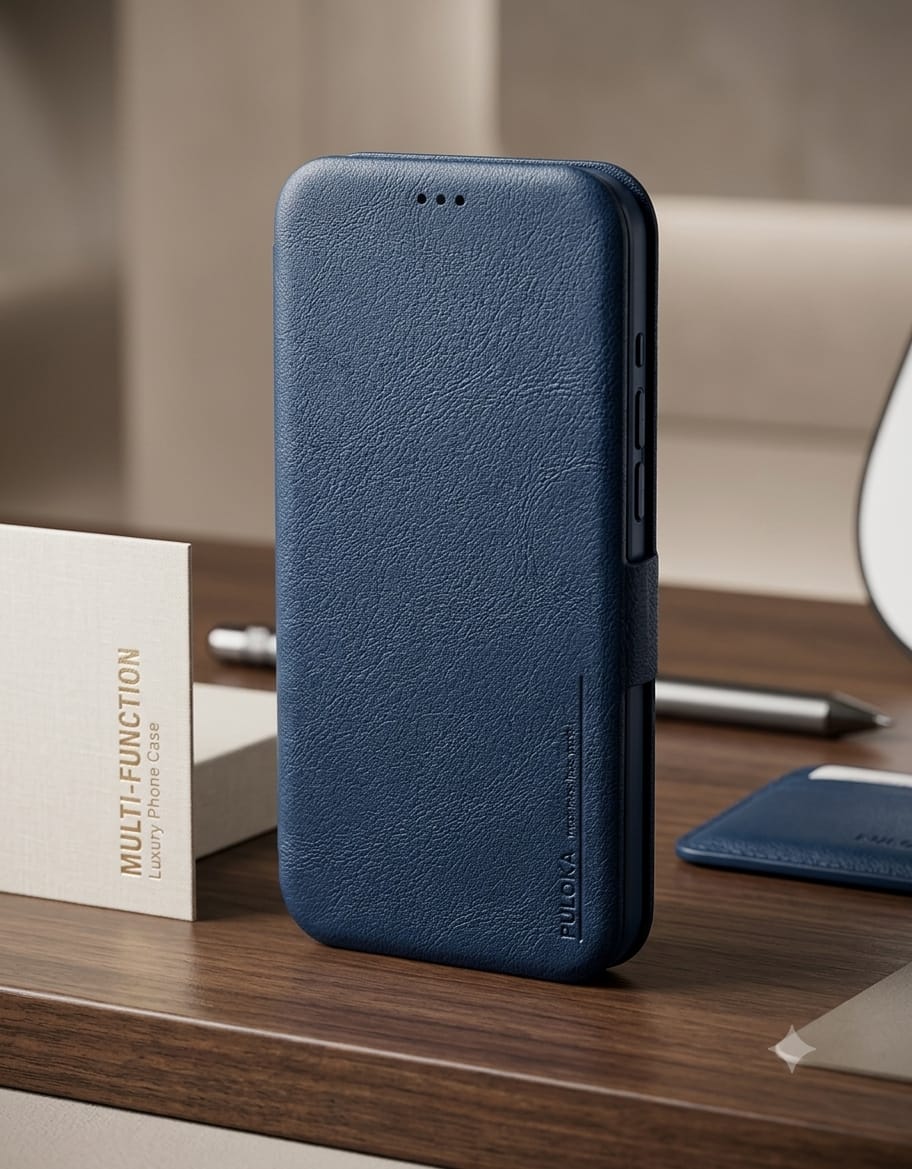 PULOKA Leather Flip Case - Elite Phones