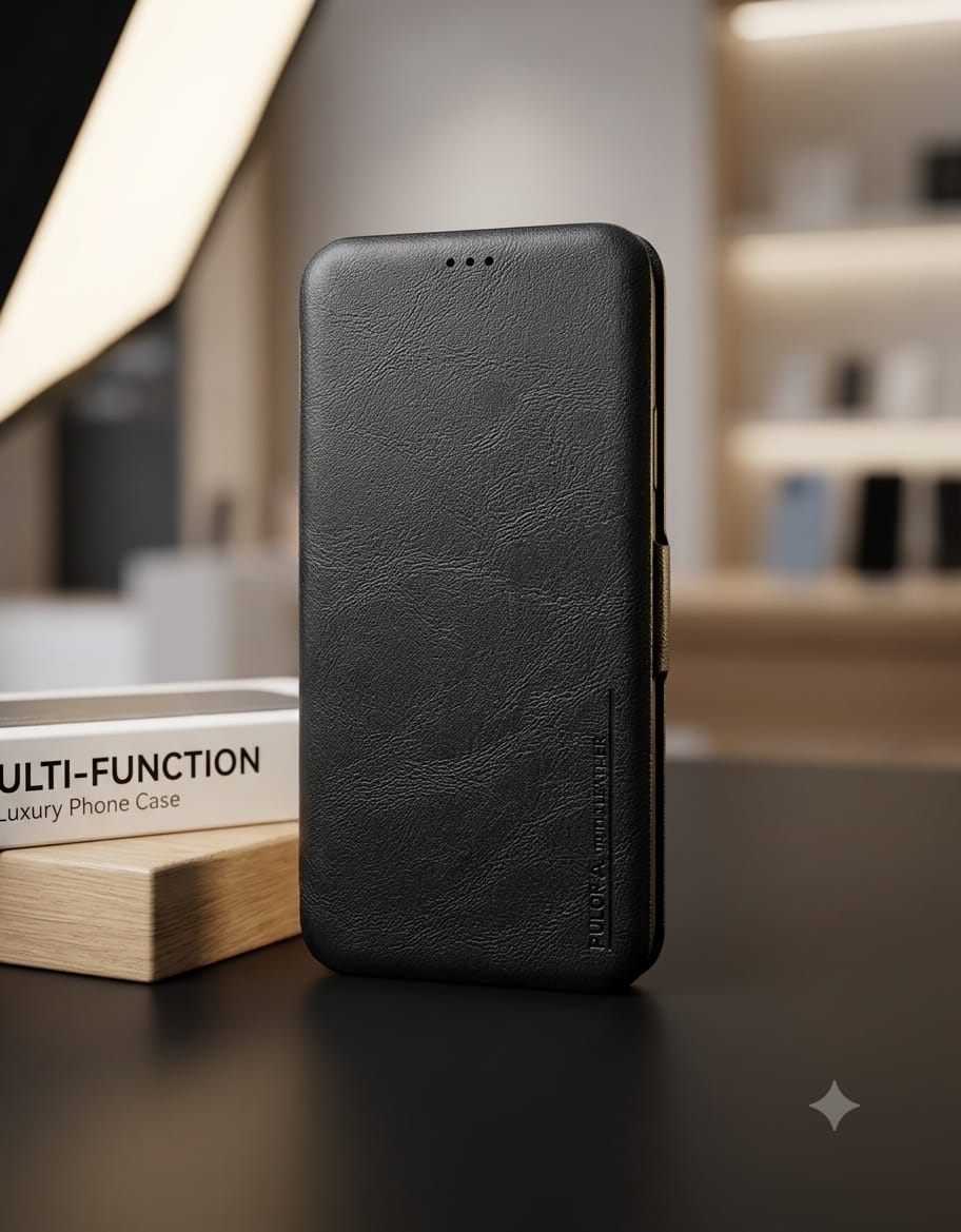 PULOKA Leather Flip Case - Elite Phones