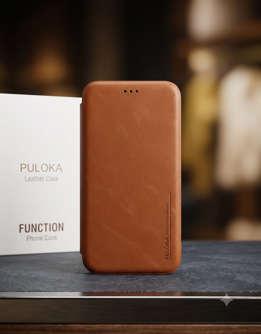 PULOKA Leather Flip Case - Elite Phones
