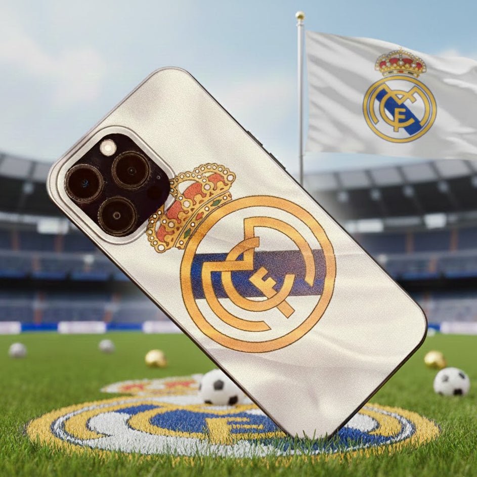 Real Madrid Flag Rubber Case - Elite Phones