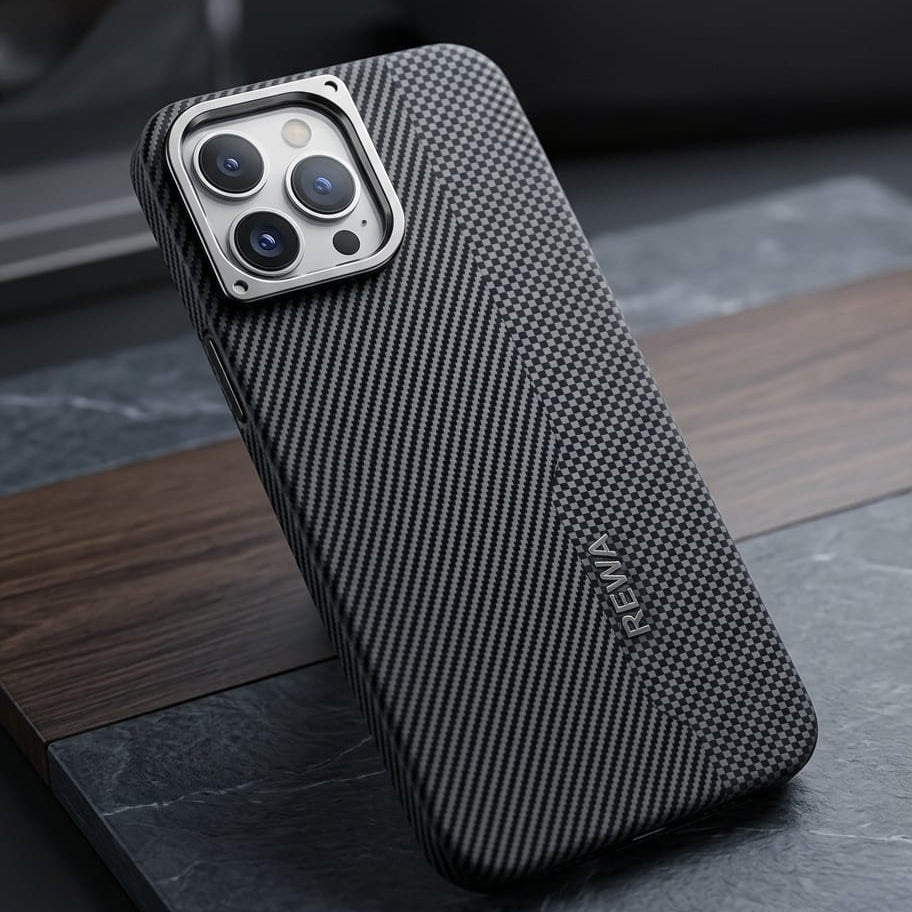 REWA Carbon Fiber Texture Series Case - Elite Phones