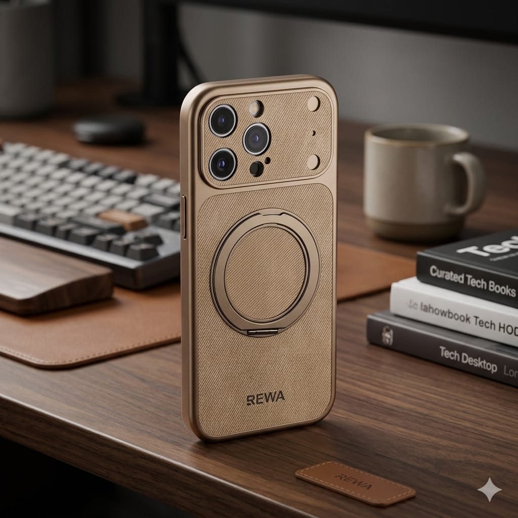 REWA Premium Magnetic Kickstand Protective Phone Case - Elite Phones