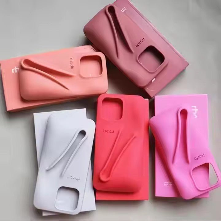 Rhode Rubber Case With Lip Stick - Elite Phones
