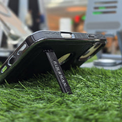 RimbMax Crocodile Skin With Apple Logo Holl And Stainless steel Stand - Elite Phones
