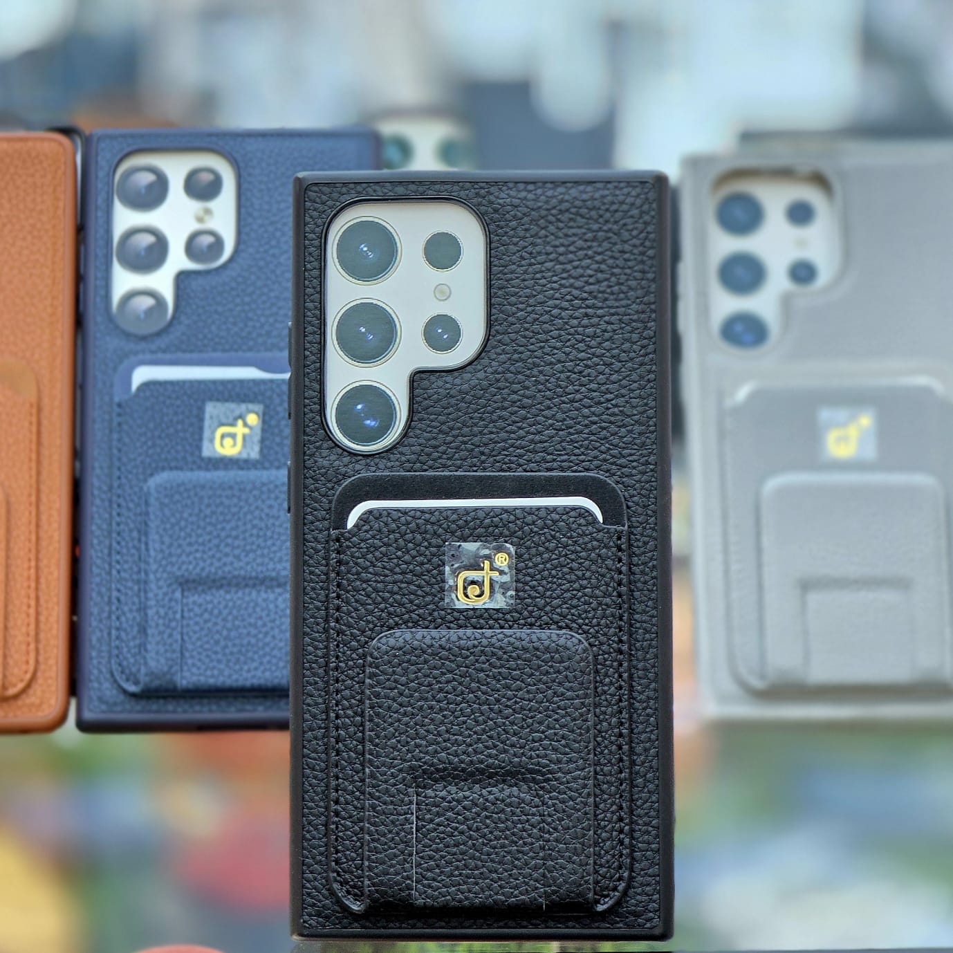Rimbmix Leather Case With Wallet And Stand - Elite Phones