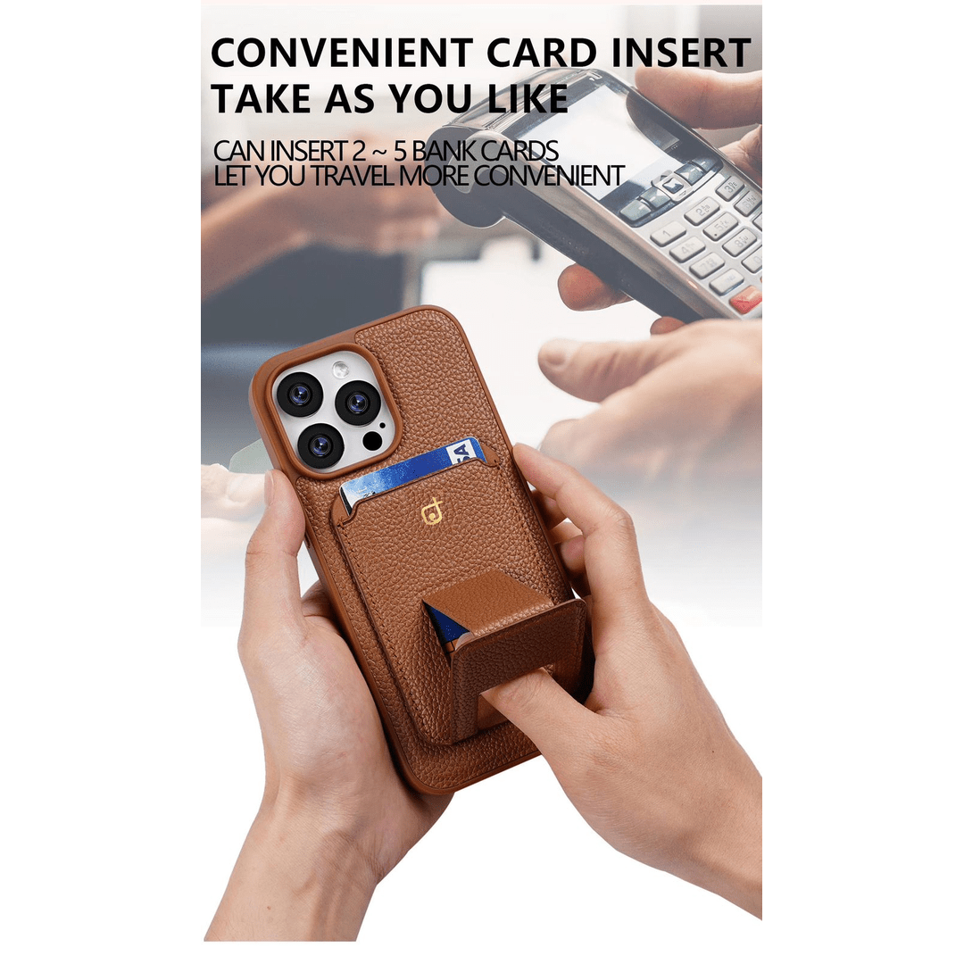 Rimbmix Leather Case With Wallet And Stand - Elite Phones