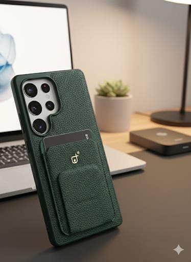 Rimbmix Leather Case With Wallet And Stand - Elite Phones