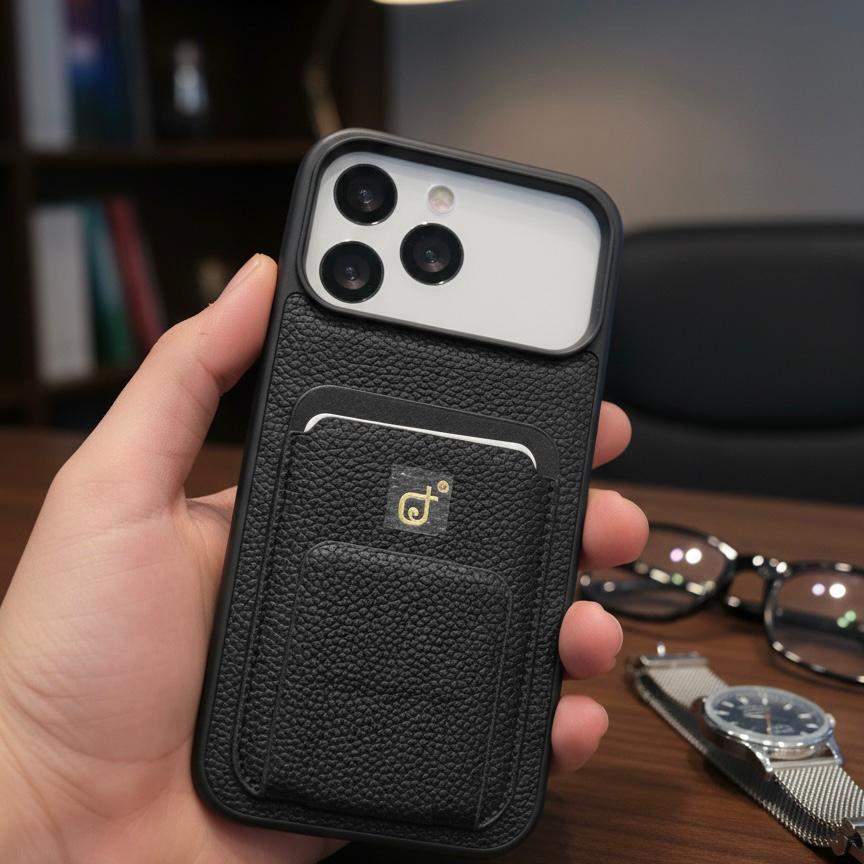 Rimbmix Leather Case With Wallet And Stand - Elite Phones