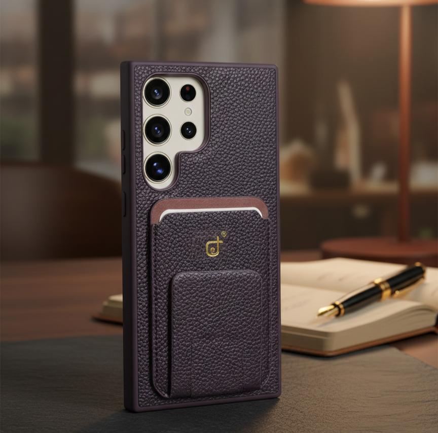 Rimbmix Leather Case With Wallet And Stand - Elite Phones