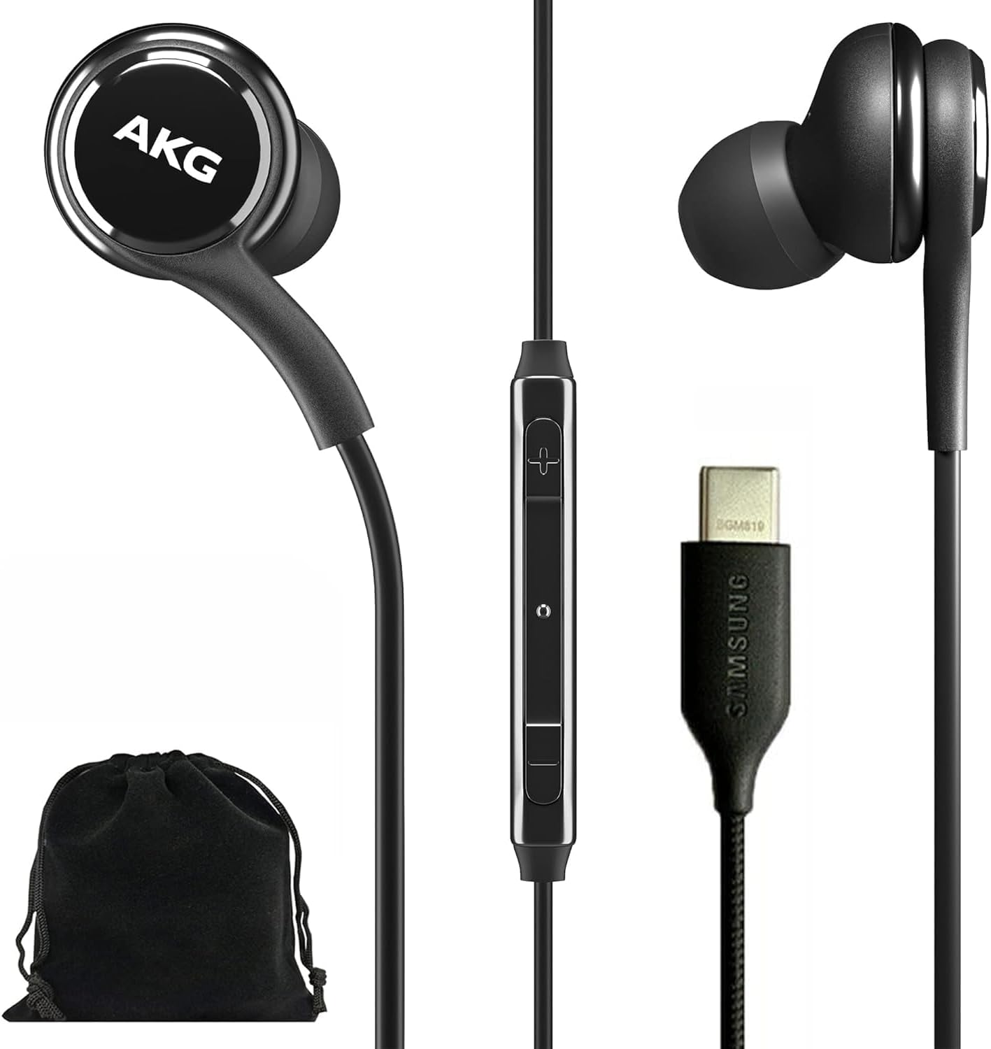 Samsung Type - C Headphones - Black - Elite Phones