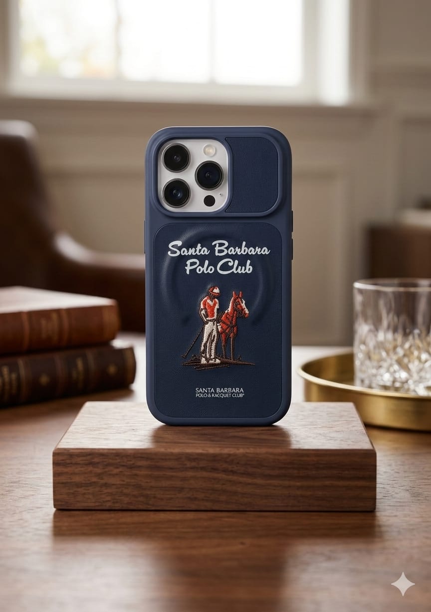 Santa Barbara Polo & Racquet Club - Knight Series Leather Case - Elite Phones