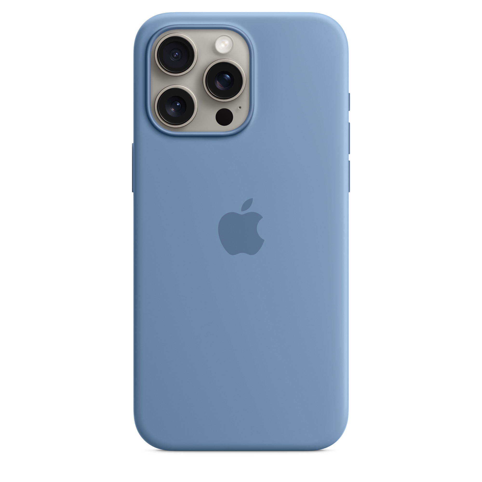 iPhone Silicon Basic Case With Apple Logo