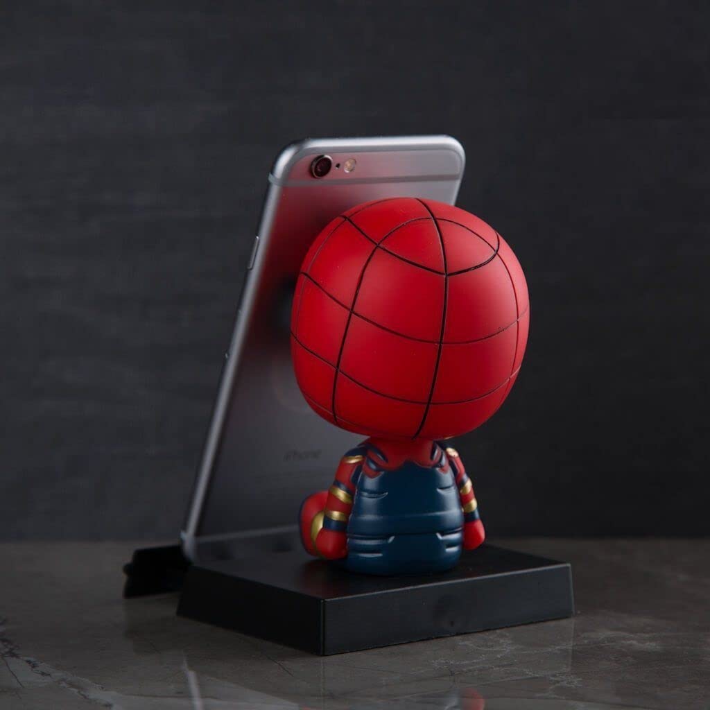 Small Figures Shacking Head&Mobile Holder - Spiderman - Elite Phones