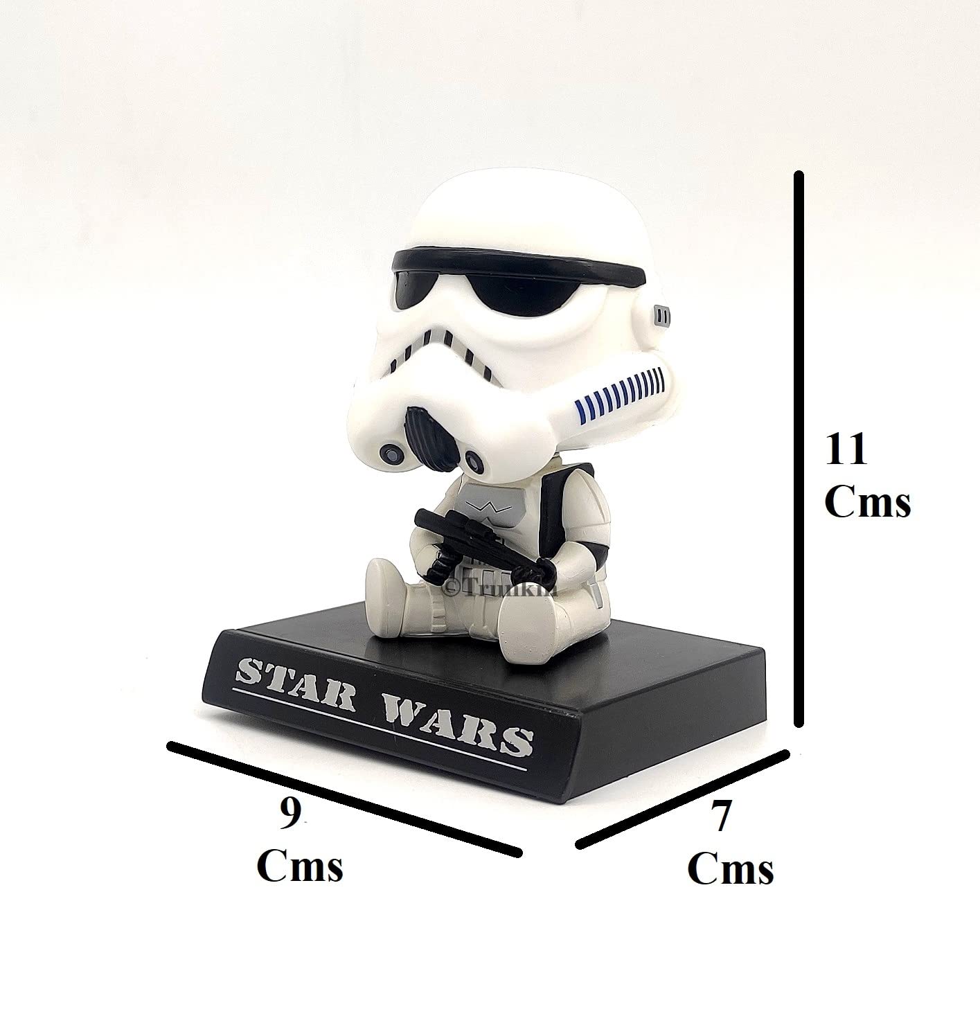 Small Figures Shacking Head&Mobile Holder - Star War White - Elite Phones