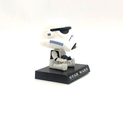 Small Figures Shacking Head&Mobile Holder - Star War White - Elite Phones
