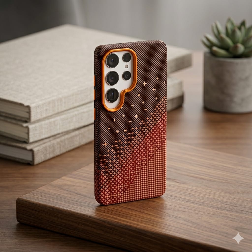 Starfield Series | Carbon Fiber Premium Textured Gradient Case - Elite Phones