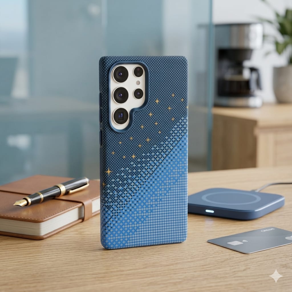 Starfield Series | Carbon Fiber Premium Textured Gradient Case - Elite Phones