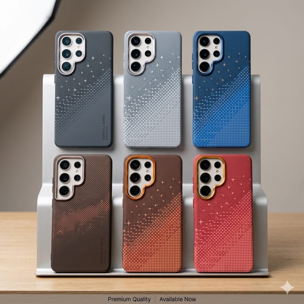 Starfield Series | Carbon Fiber Premium Textured Gradient Case - Elite Phones
