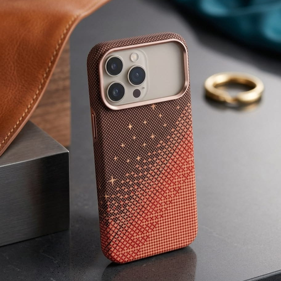 Starfield Series | Carbon Fiber Premium Textured Gradient Case for Apple - Elite Phones