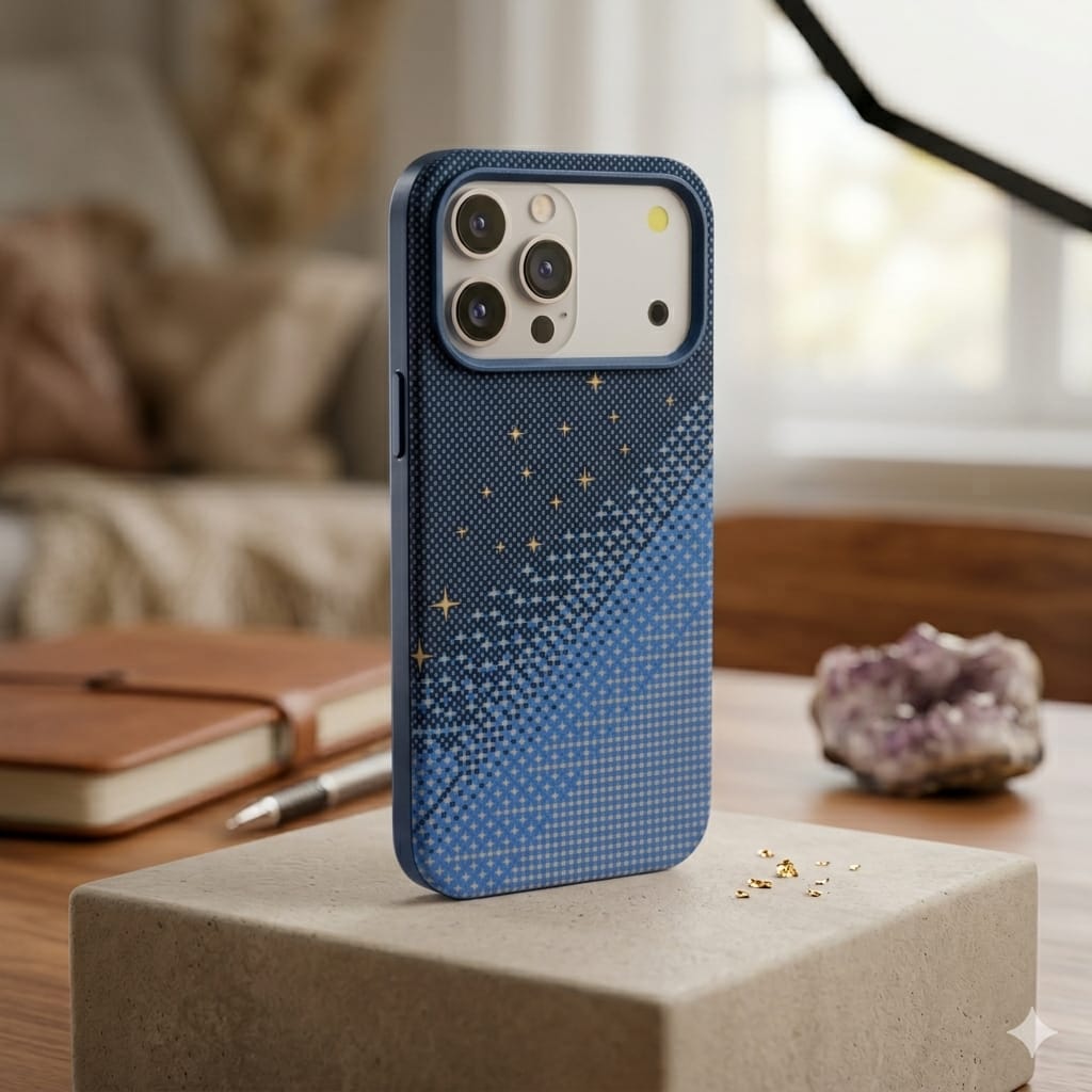 Starfield Series | Carbon Fiber Premium Textured Gradient Case for Apple - Elite Phones