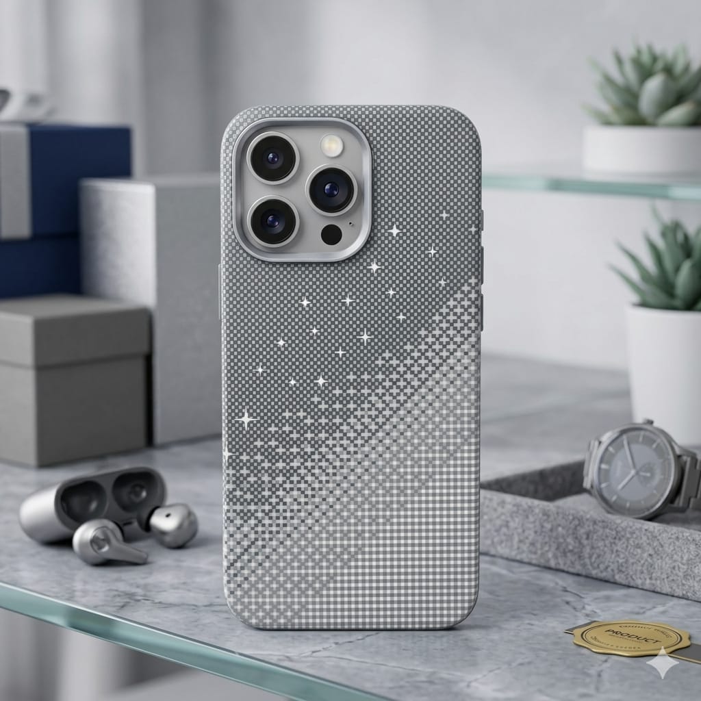 Starfield Series | Carbon Fiber Premium Textured Gradient Case for Apple - Elite Phones