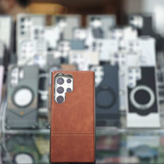 Stitched Premium Leather Cover - Elite Phones