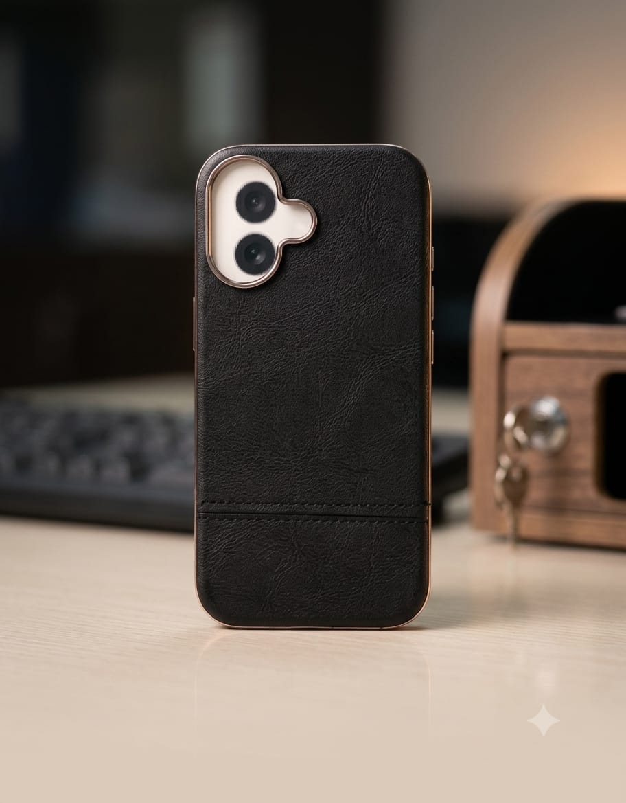 Stitched Premium Leather Cover - Elite Phones